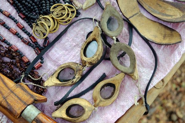Sequoia's 8-Day Batanta Waigeo - Day Two - Goggles made by local people