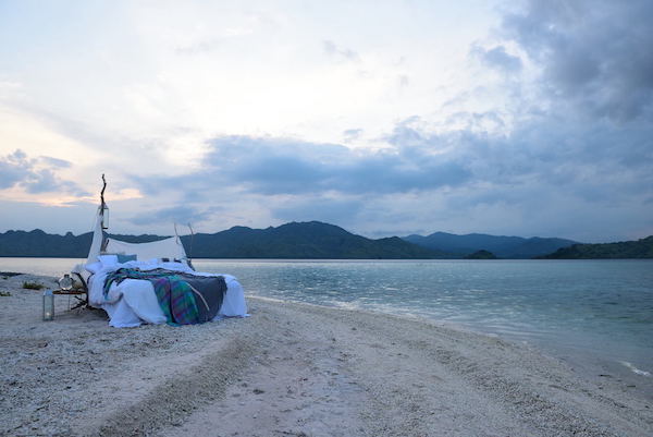 Alexa's 7-Day Moyo Komodo - Day One - Sleeping on Private Beach