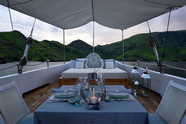 Alexa's 11-Day Maumere to Ambon via Alor & The Banda Islands - Day One - Private Dinner for Two
