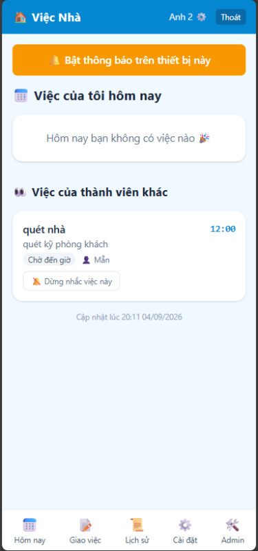 Việc nhà - ảnh 1