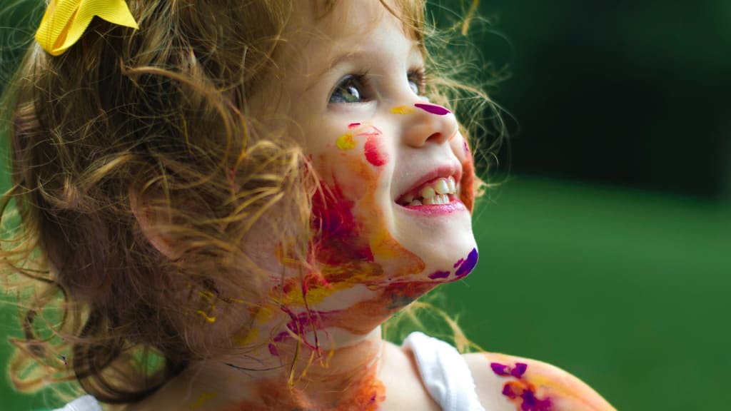 Smiling little girl