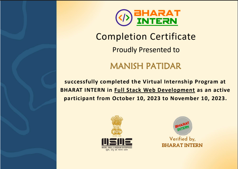 Bharat_Intern