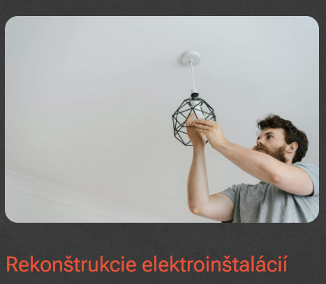 Realizácia firmy BMONT s.r.o. – Elektrikári – Snežnica