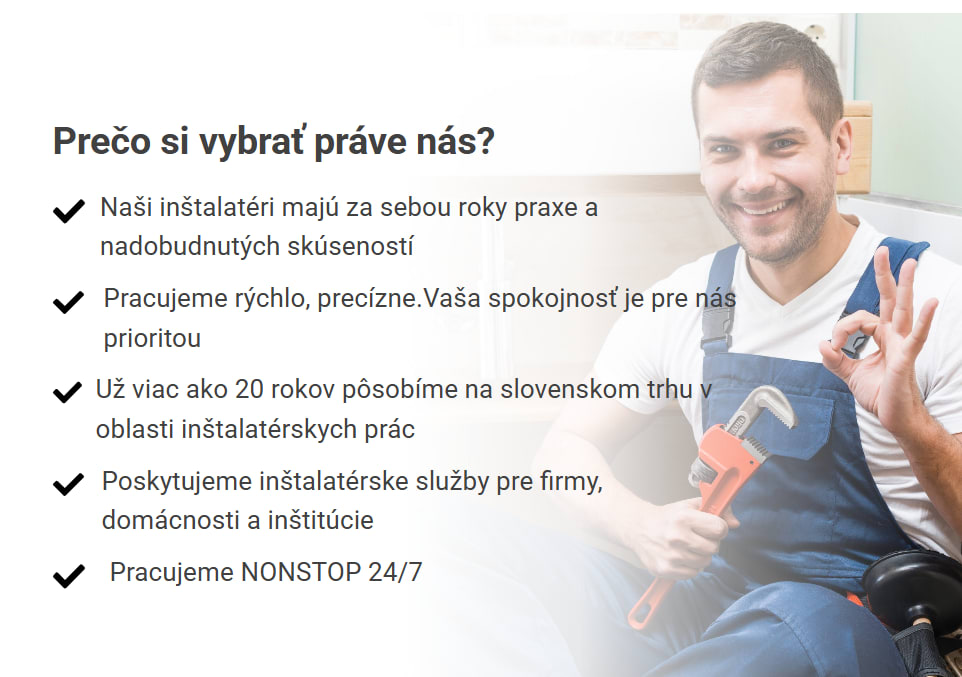 Realizácia firmy Krtkovanie Inštalatéri / Inštalatér / Vodoinštalatér / NONSTOP Bratislava - Miroslav Marek – Inštalatéri – Bratislava
