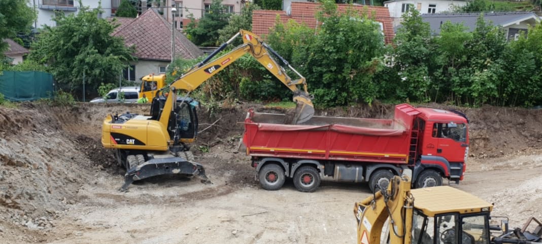 Realizácia firmy BAGRE s. r. o. – Výkopové práce / bagrista – Bratislava