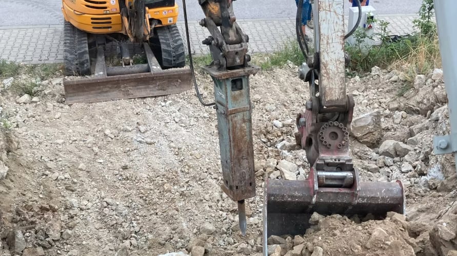 Realizácia firmy Baffer, s.r.o. – Výkopové práce / bagrista – Bratislava