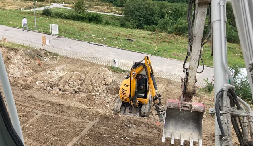 Realizácia firmy Baffer, s.r.o. – Výkopové práce / bagrista – Bratislava