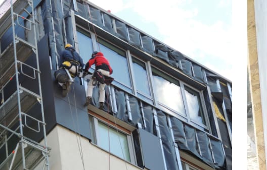 Realizácia firmy Bratislavský Výškový Servis S.r.o. – Fasády a zateplenie domov – Bratislava