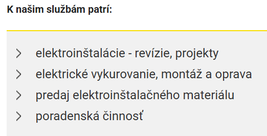 Realizácia firmy ELEKTRO-JK elektroinštalačný materiál a svietidlá – Elektrikári – Čadca