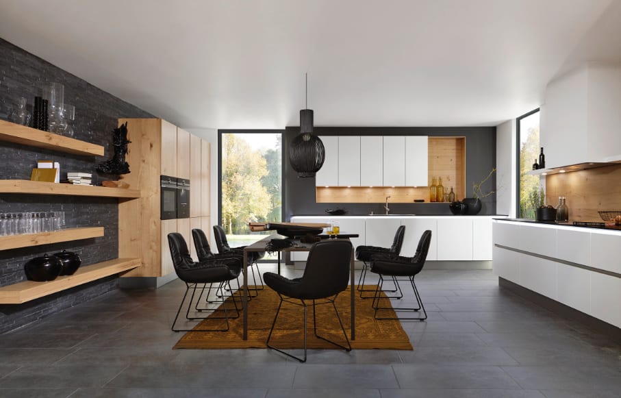 Realizácia firmy Kuchyne Nolte a NolteNEO od Plaan architekti. Made in Germany. – Interiérový dizajn – Bratislava