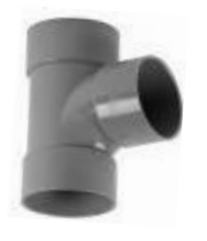 UPVC Equal Tee 75mm