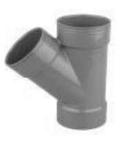 UPVC Single Y 75mm