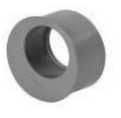 UPVC Encentre Reducer 110x50