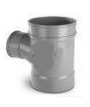 UPVC Reducing Tee 160x110