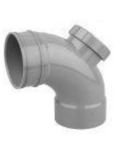 UPVC Access Bend 110mm