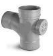 UPVC Access Tee 75mm