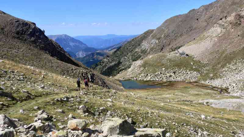 Subida al ibón del Sen