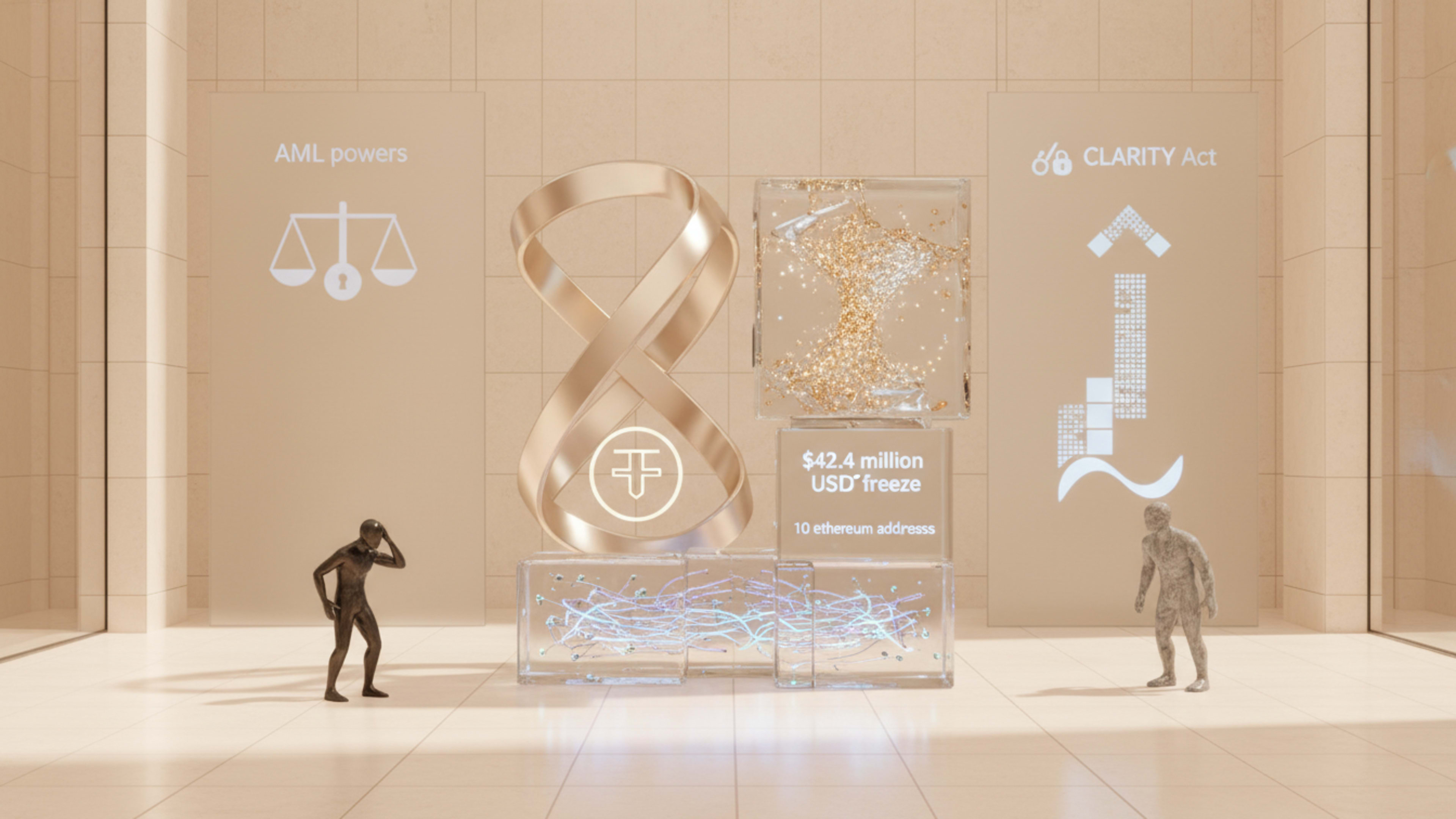 Tether Freeze Lawsuit Tests Stablecoin AML Powers as Regulators Eye Clarity Act