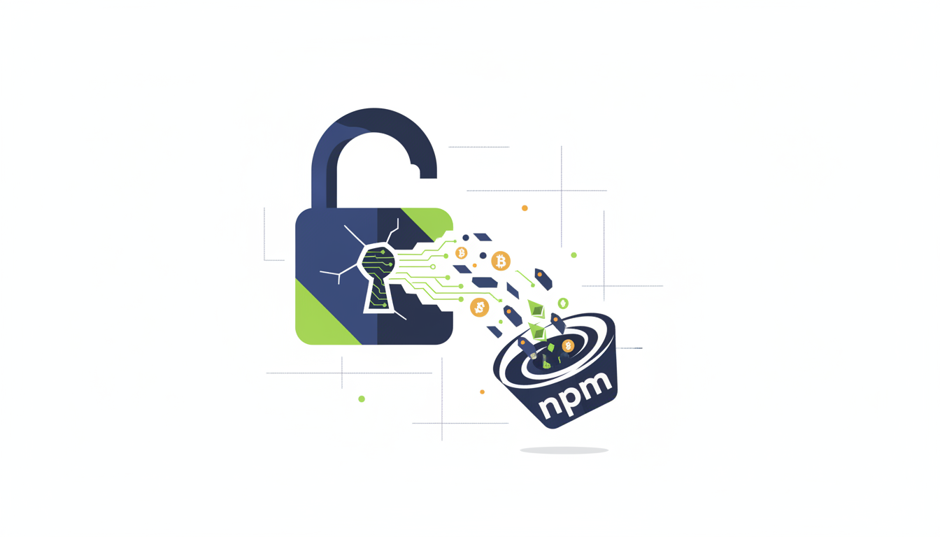 Hero illustration for article: Bitwarden npm Hack Exposes Crypto Tool Vulnerabilities