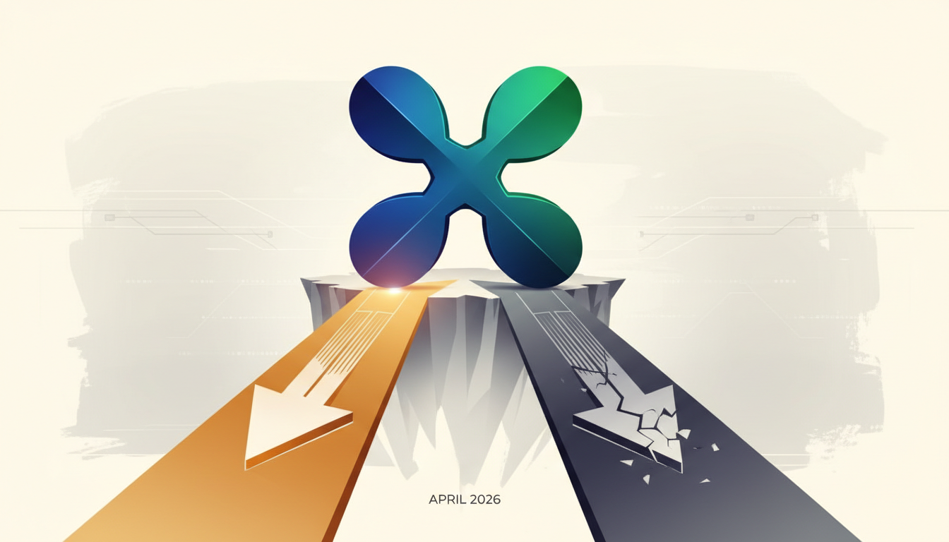 Hero illustration for article: XRP at the Brink: Will April 2026 Mark a Rally or Collapse?