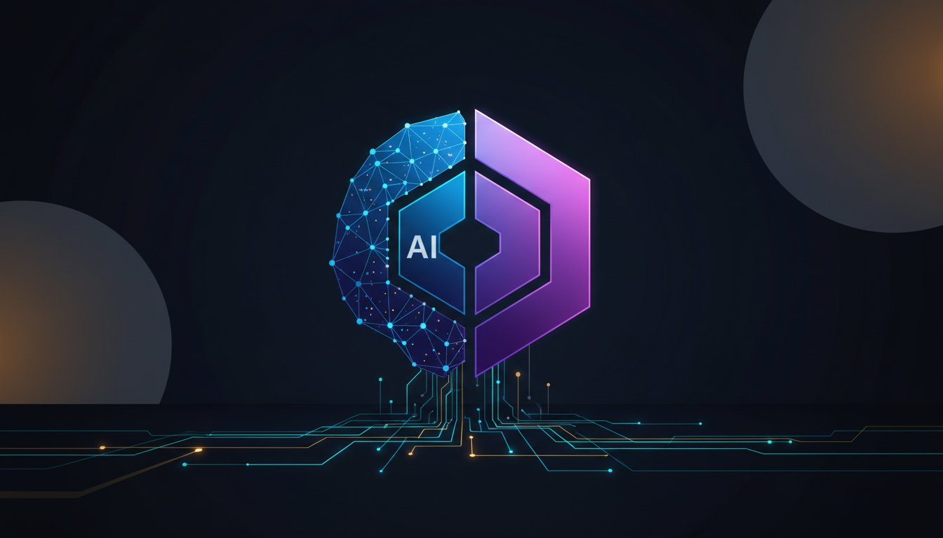 Hero illustration for article: AI Meets Layer-2: Powering Crypto Innovation in 2026
