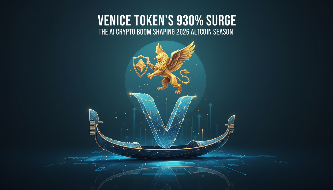 Venice Token's 930% Surge: The AI Crypto Boom Shaping 2026 Altcoin Season