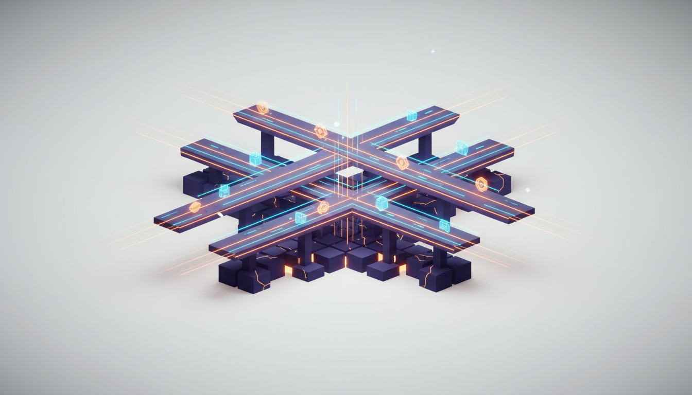 Hero illustration for article: Layer 2 Scaling Solutions Redefine Crypto in 2026