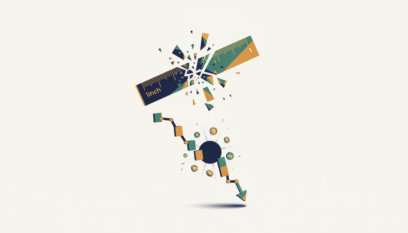 Hero: A digital illustration of a broken vault with cryptocurrency tokens spilling out, surrounded by blockchain networks and a looming shadow of a hacker