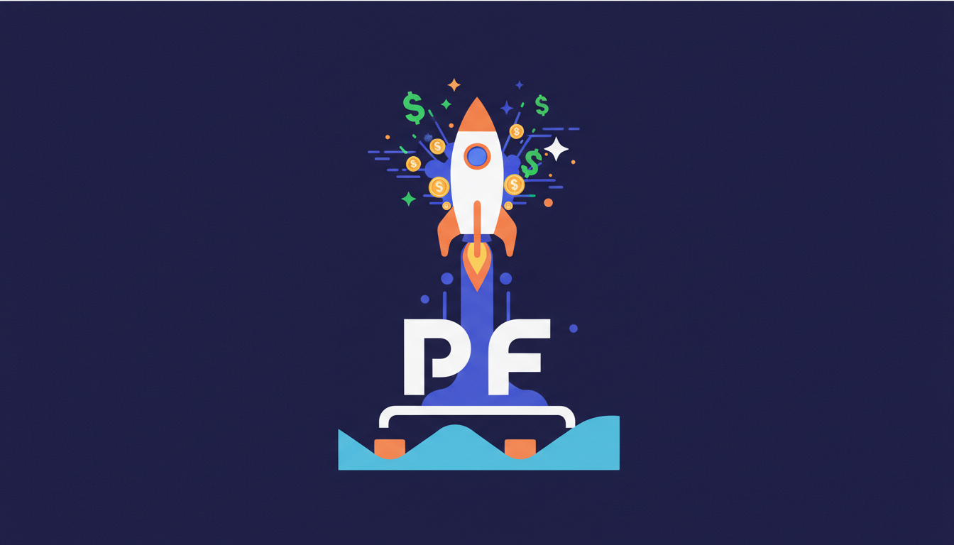 Hero: A vibrant digital illustration of a futuristic crypto trading platform with meme coins like UFOPEPE soaring in value, overlaid on a Solana blockchain network