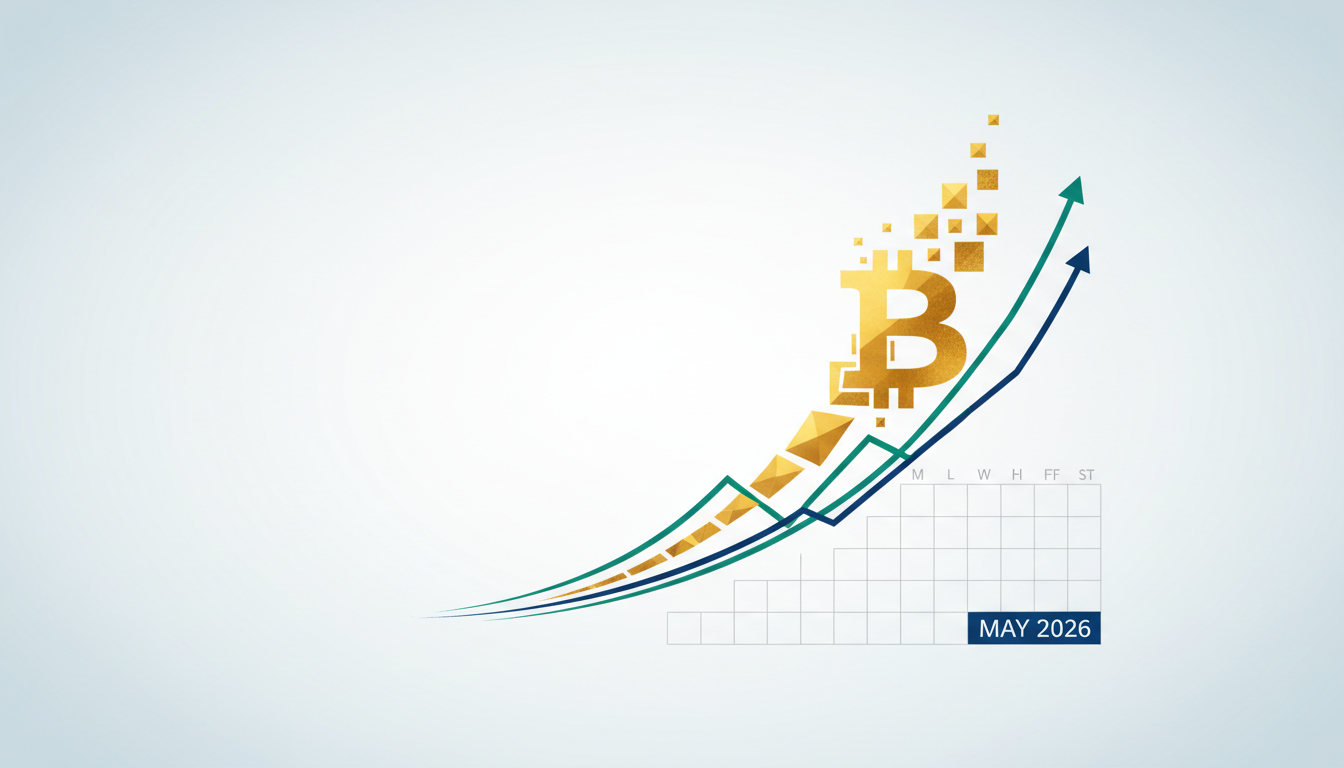 Hero: A dynamic digital chart showing Bitcoin's price soaring above $80K and XRP rebounding near $1.46, with ETF inflow graphics in the background