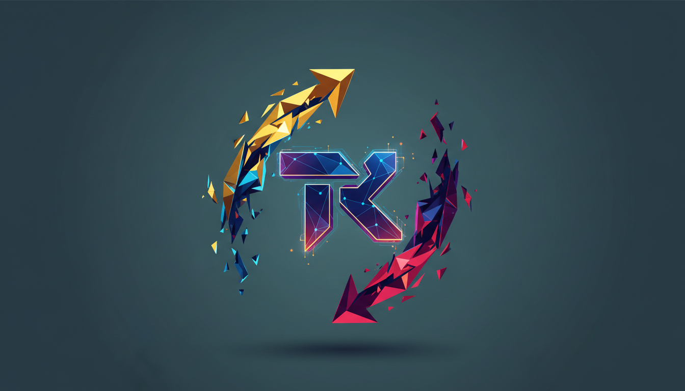 Hero: A vibrant digital illustration of the Tron (TRX) logo glowing amidst a futuristic blockchain network, with altcoin symbols and price charts in the background, symbolizing potential growth and market volatility