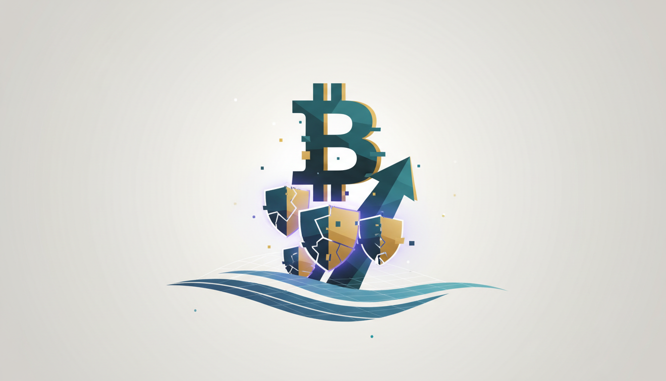 Hero: A digital illustration of a blockchain network repairing itself with glowing nodes and connections, symbolizing Kelp DAO and Aave’s recovery after a major exploit
