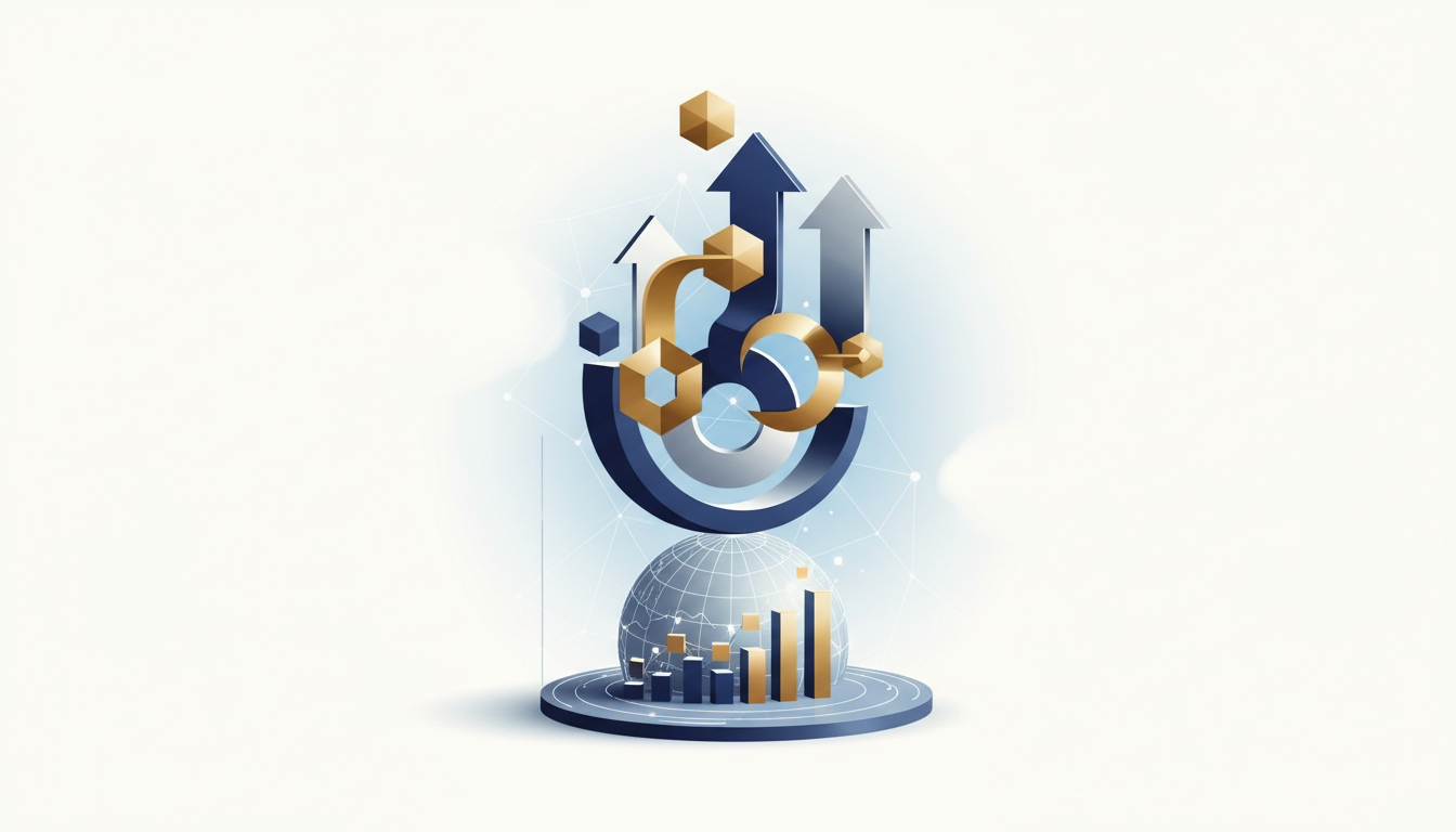 Hero: A modern financial exchange trading floor with large digital screens displaying cryptocurrency market data, Bitcoin and Ethereum charts, and futures contract interfaces under bright professional lighting