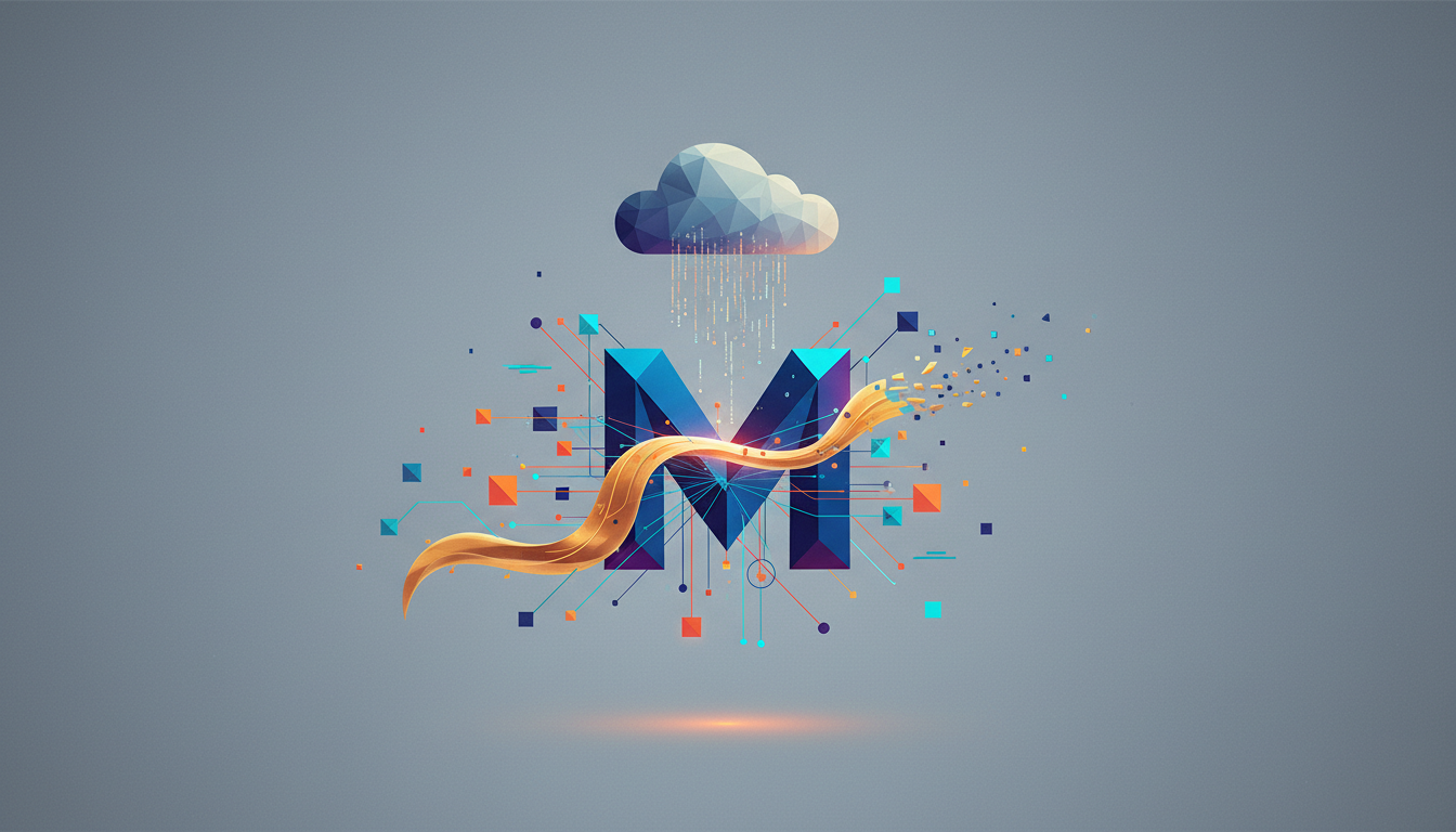 Hero: Conceptual illustration of rising AI cost invoices overlaying interconnected Layer 2 blockchain networks with token data flows