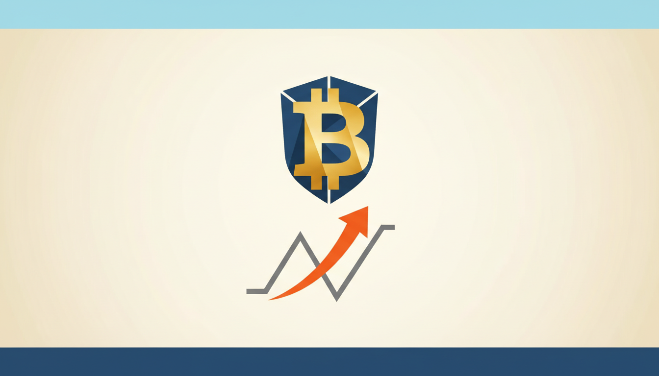 Hero: A digital chart of Bitcoin price action showing a sharp drop to 59,000 followed by stabilization near 63,000 with accumulation arrows indicating institutional buys