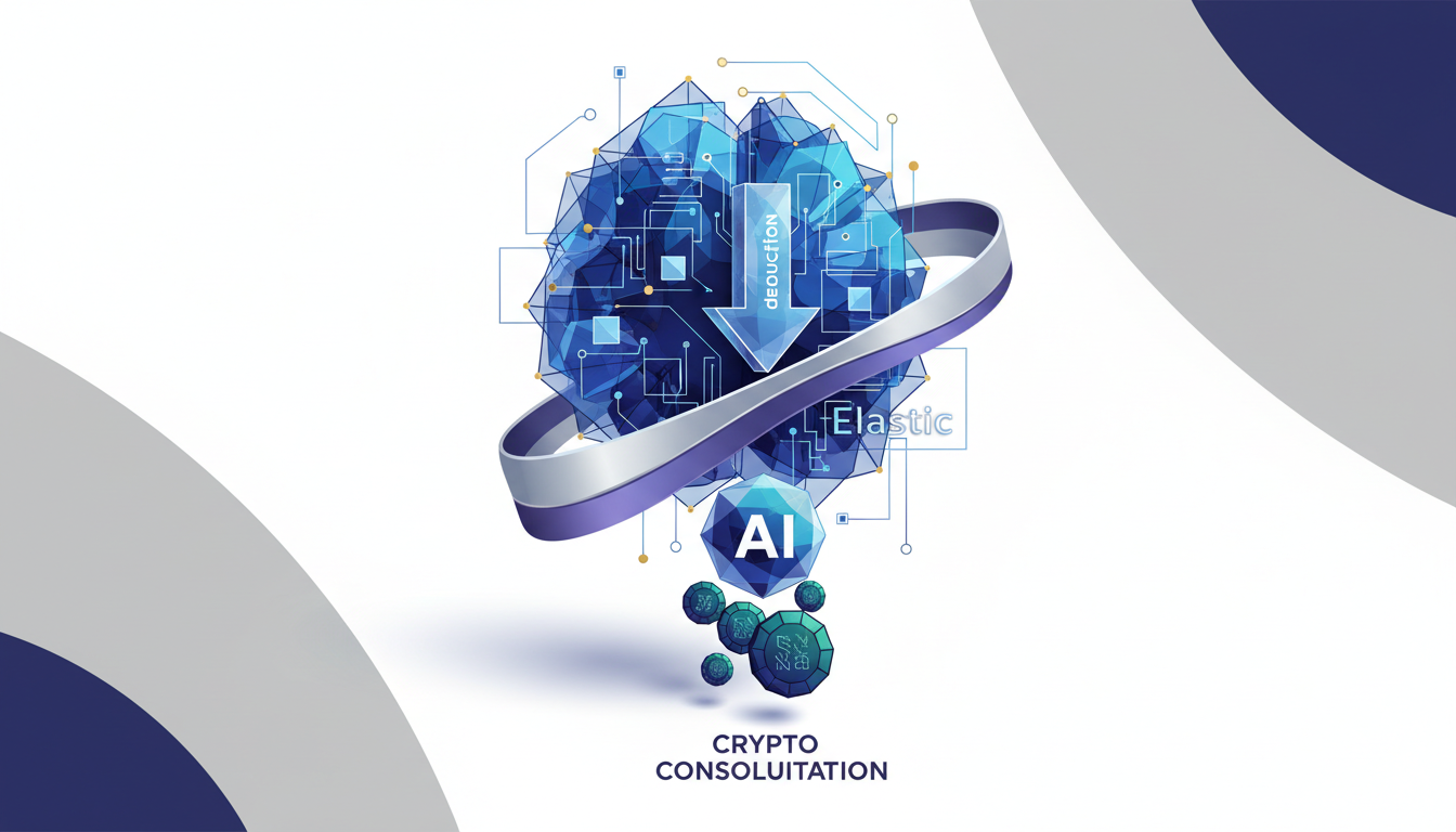Hero: Futuristic AI dashboard highlighting bug detection in software code overlaid with crypto token charts and blockchain network visuals