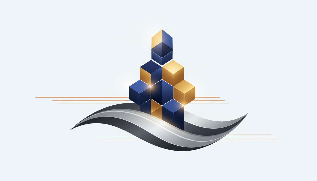Hero: A clean digital illustration of Ethereum and Solana blockchains merging with traditional finance towers, showing ETF filings and tokenized bond flows on a professional dashboard