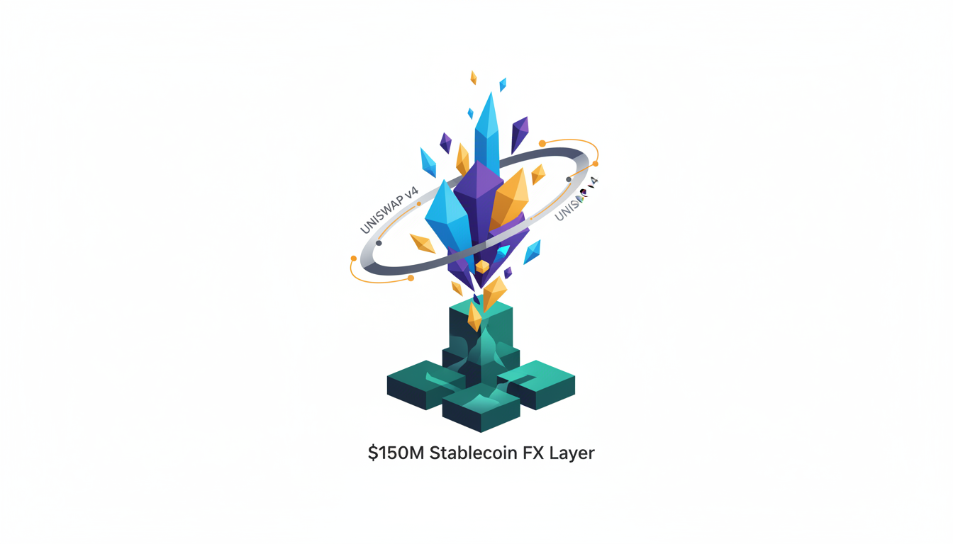 Uniswap v4 Spark Migration Seeds $150M Stablecoin FX Layer
