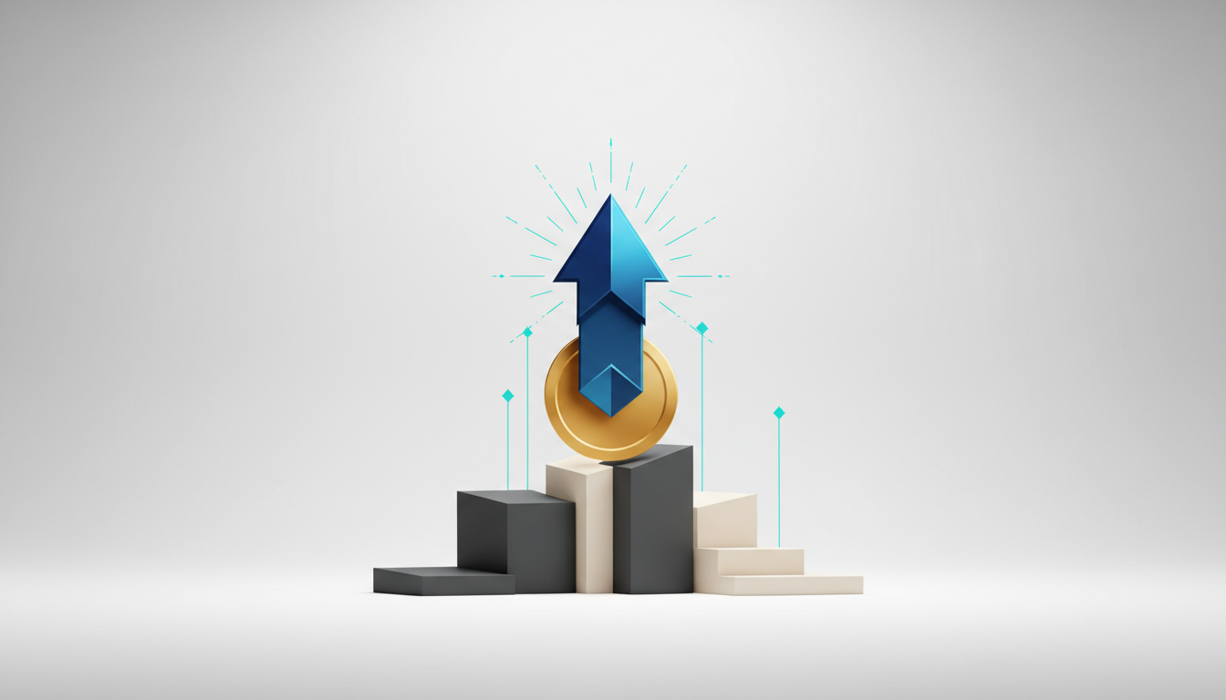 Hero: A digital visualization of cryptocurrency presale rankings displayed on multiple screens with Bitcoin symbols and project logos like Mutuum Finance highlighted in a June 2026 financial newsroom setting