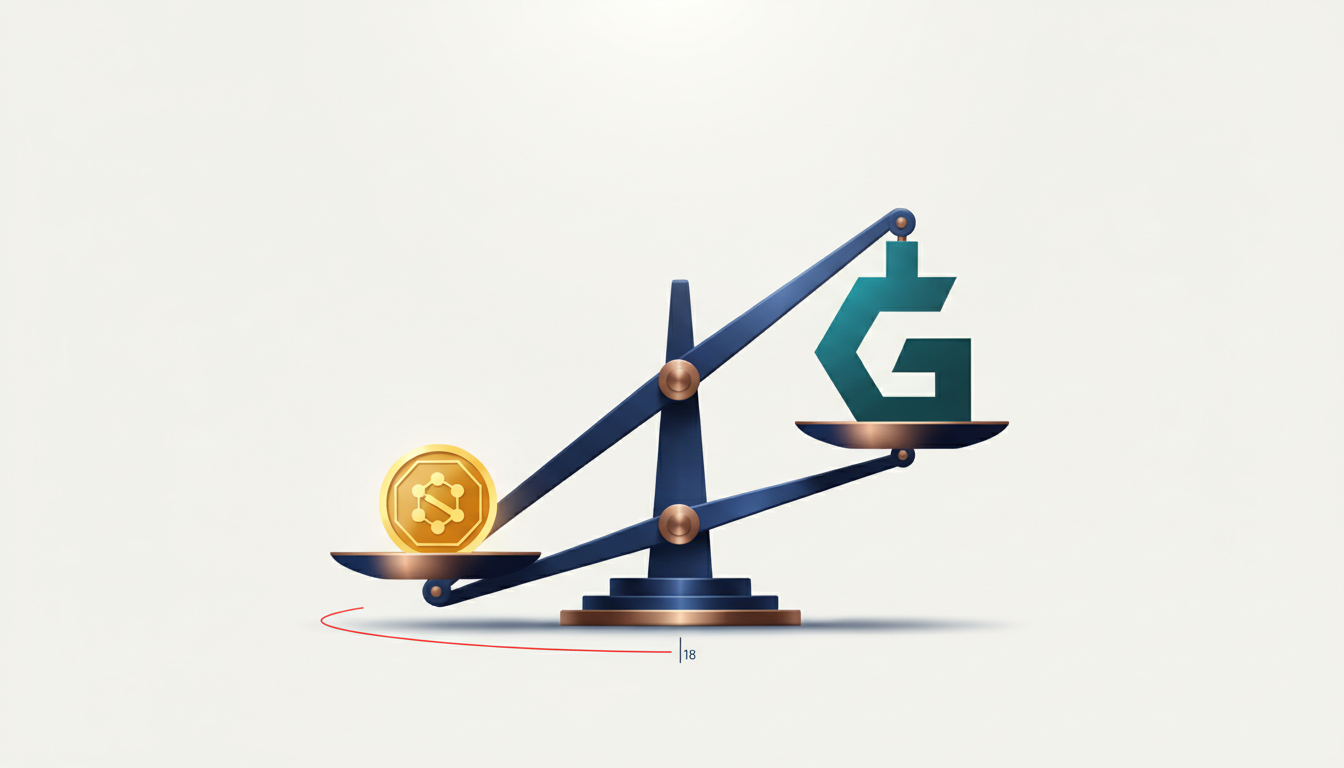 Hero: Digital illustration of a regulatory gavel striking a glowing stablecoin on a US Treasury backdrop with timelines and FCA logos fading in the distance