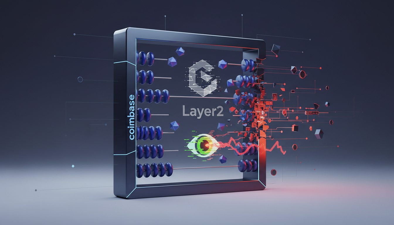 Hero illustration for article: Coinbase AI Glitch Exposes Layer2 Risks in Crypto Trading Analytics