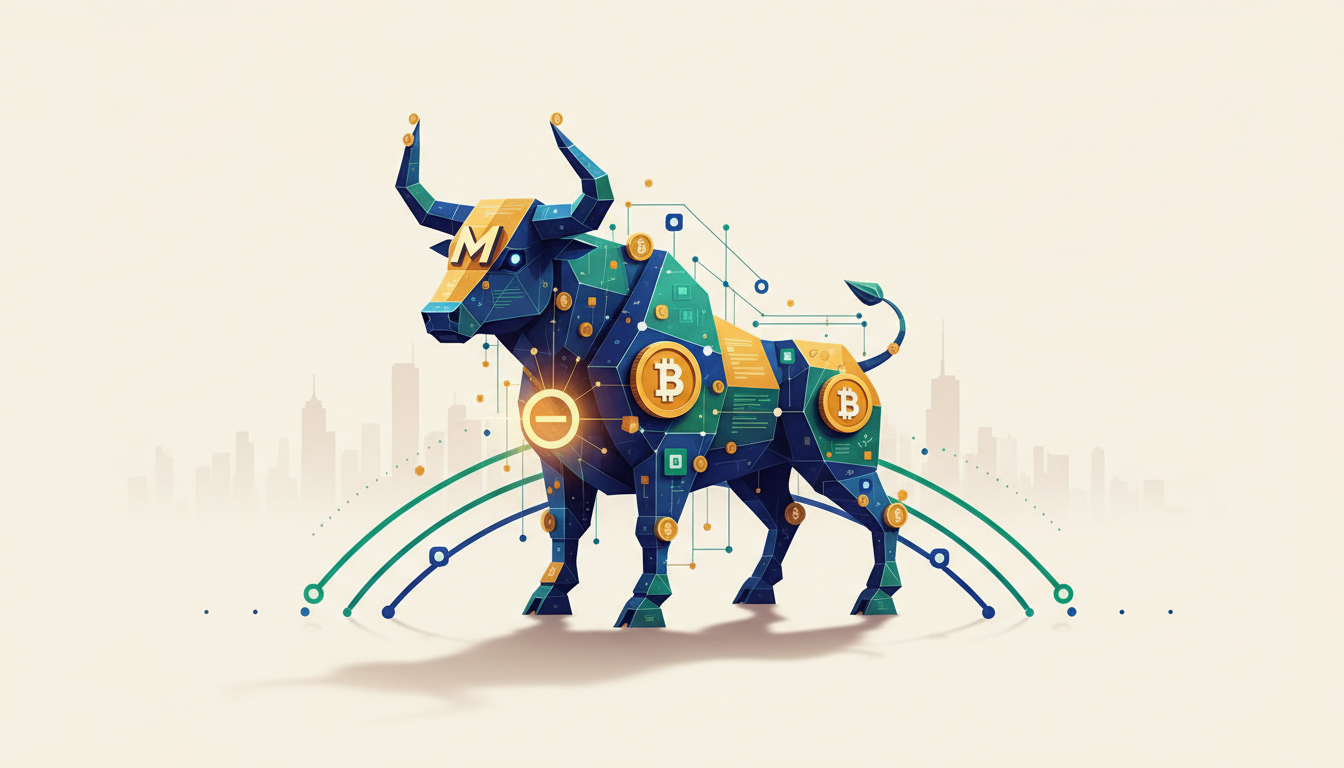 Hero: Strategic partnership visualization showing Tether and Mercado Bitcoin logos linked by blockchain networks across a map of Latin America