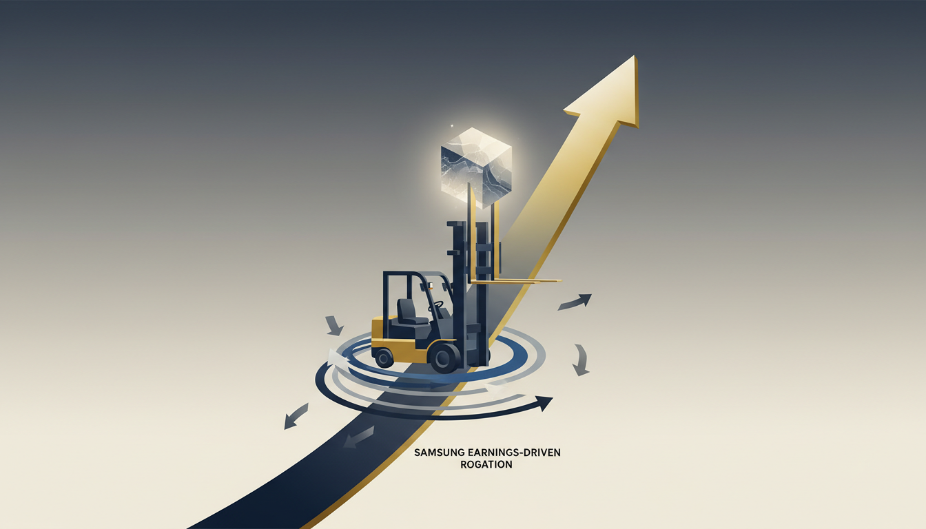 Morgan Stanley Kion Upgrade Stands Out Amid Samsung Earnings-Driven Rotation