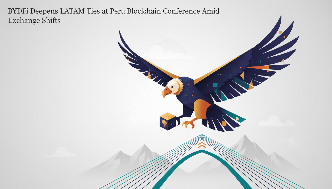 BYDFi Deepens LATAM Ties at Peru Blockchain Conference Amid Exchange Shifts
