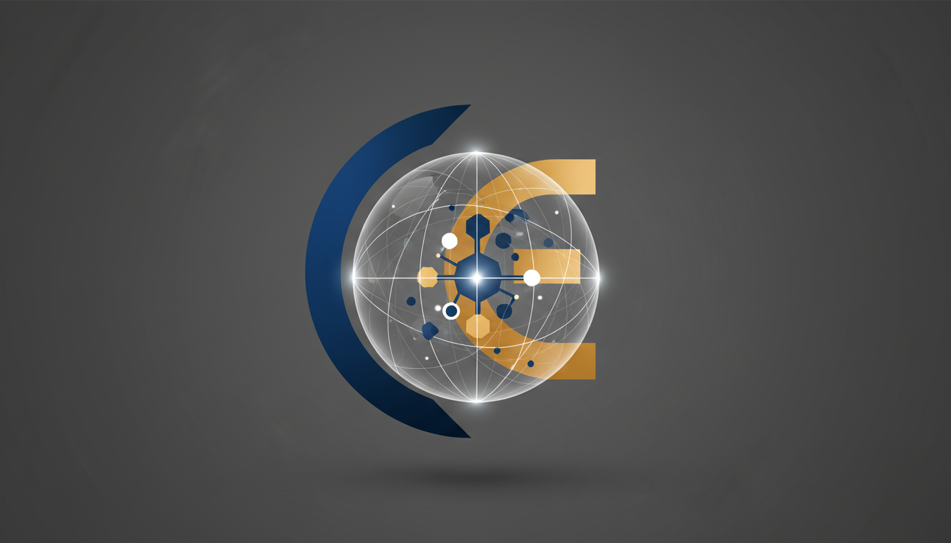 Hero: A digital visualization of blockchain bridges connecting multiple networks with data flowing between them