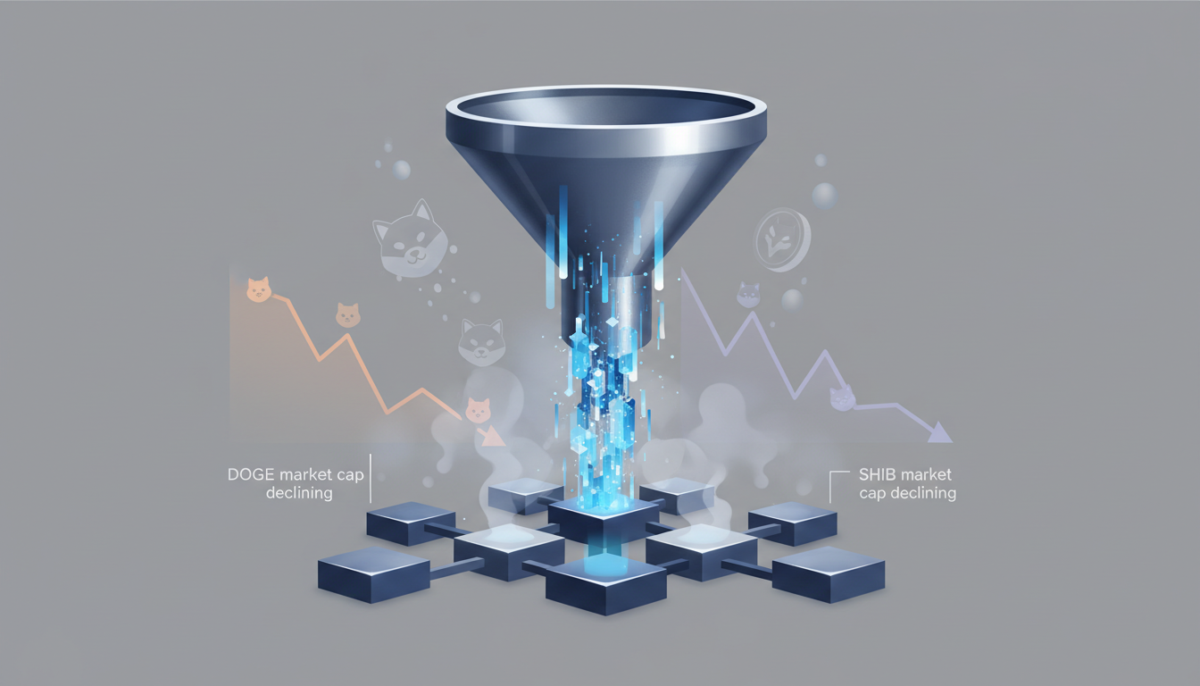 Institutional Inflows Sideline Memecoin Frenzy Despite SHIB DOGE Resilience July 2026