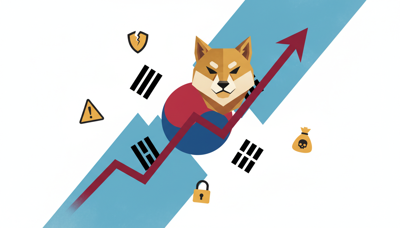 Shiba Inu 36% Rally Fuels Meme Coin Volatility Amid Korea Scam Bust