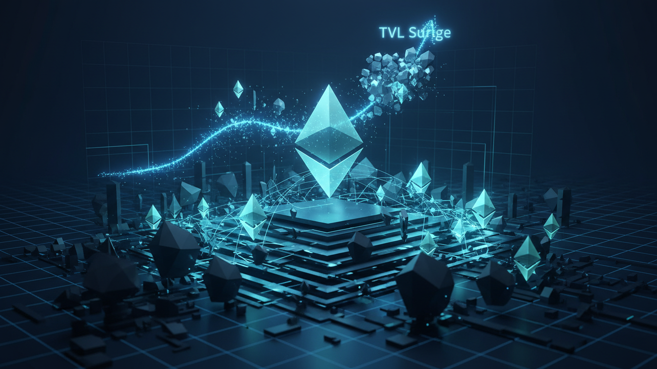 Editorial illustration for Ethereum L2s Split Into Winners and Dead Weight Amid 2026 TVL Surge