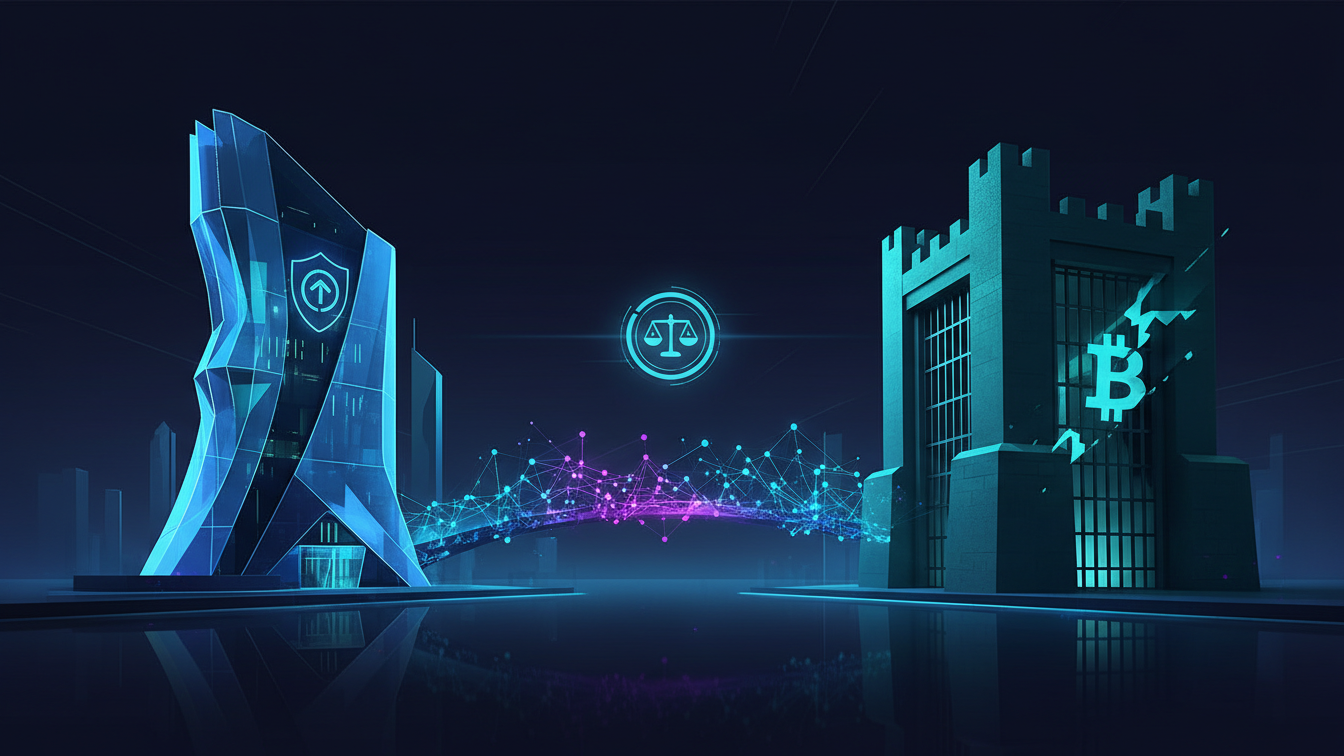 Editorial illustration for Flowdesk Dubai License Highlights Crypto Regulation Divergence