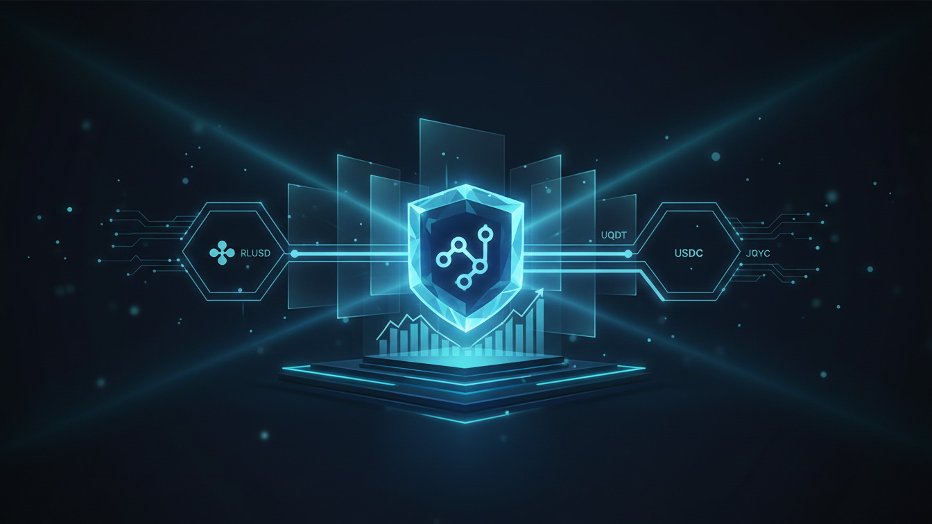 Editorial illustration for USDC Leads Stablecoin Adoption Surge Amid Regulatory Clarity in 2026